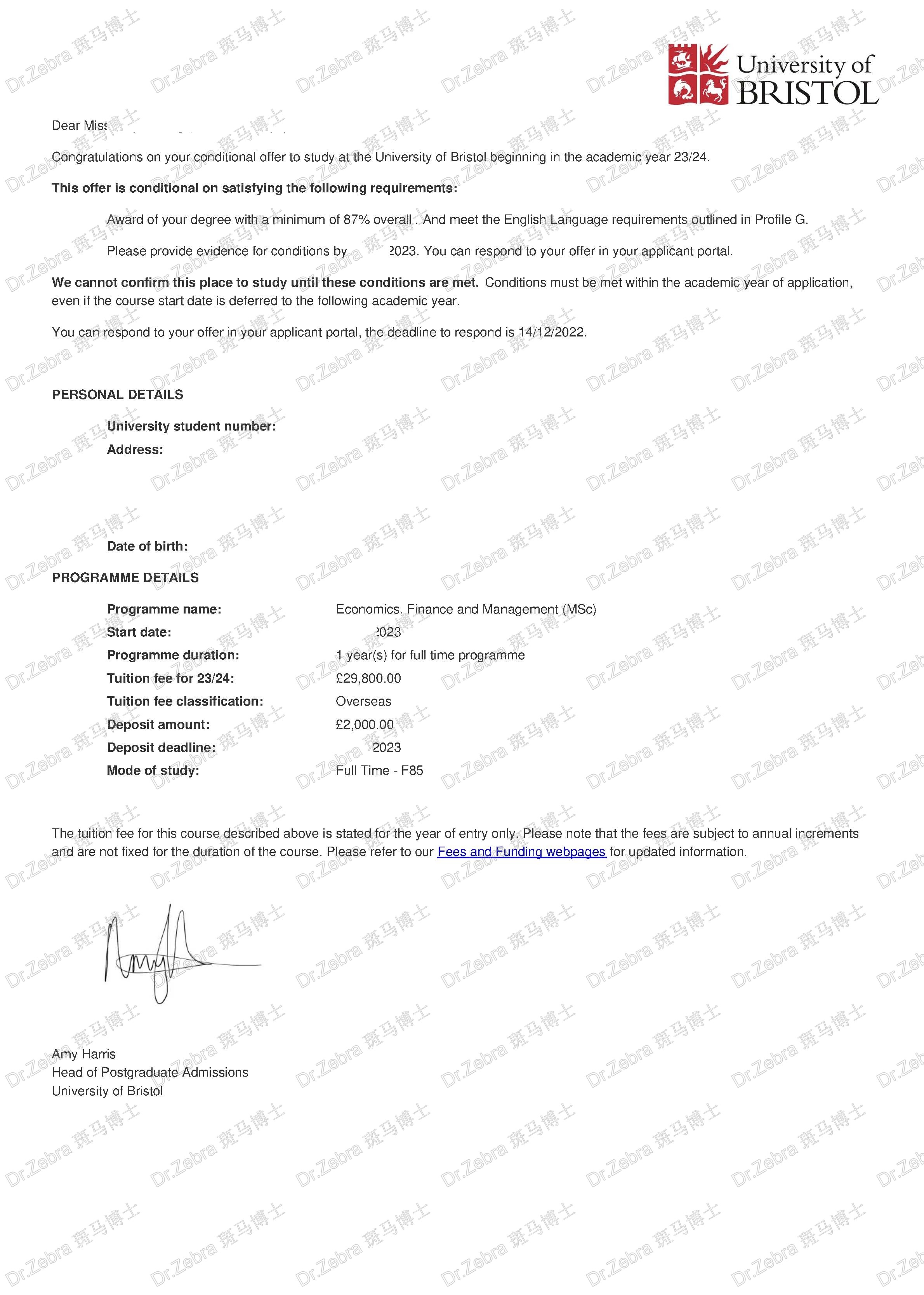 斑马博士、斑马博士留学中心、布里斯托大学、University of Bristol 、MSc Economics, Finance and Management、经济、金融与管理硕士 斑马博士、斑马博士留学中心、布里斯托大学、University of Bristol 、MSc Economics, Finance and Management、经济、金融与管理硕士